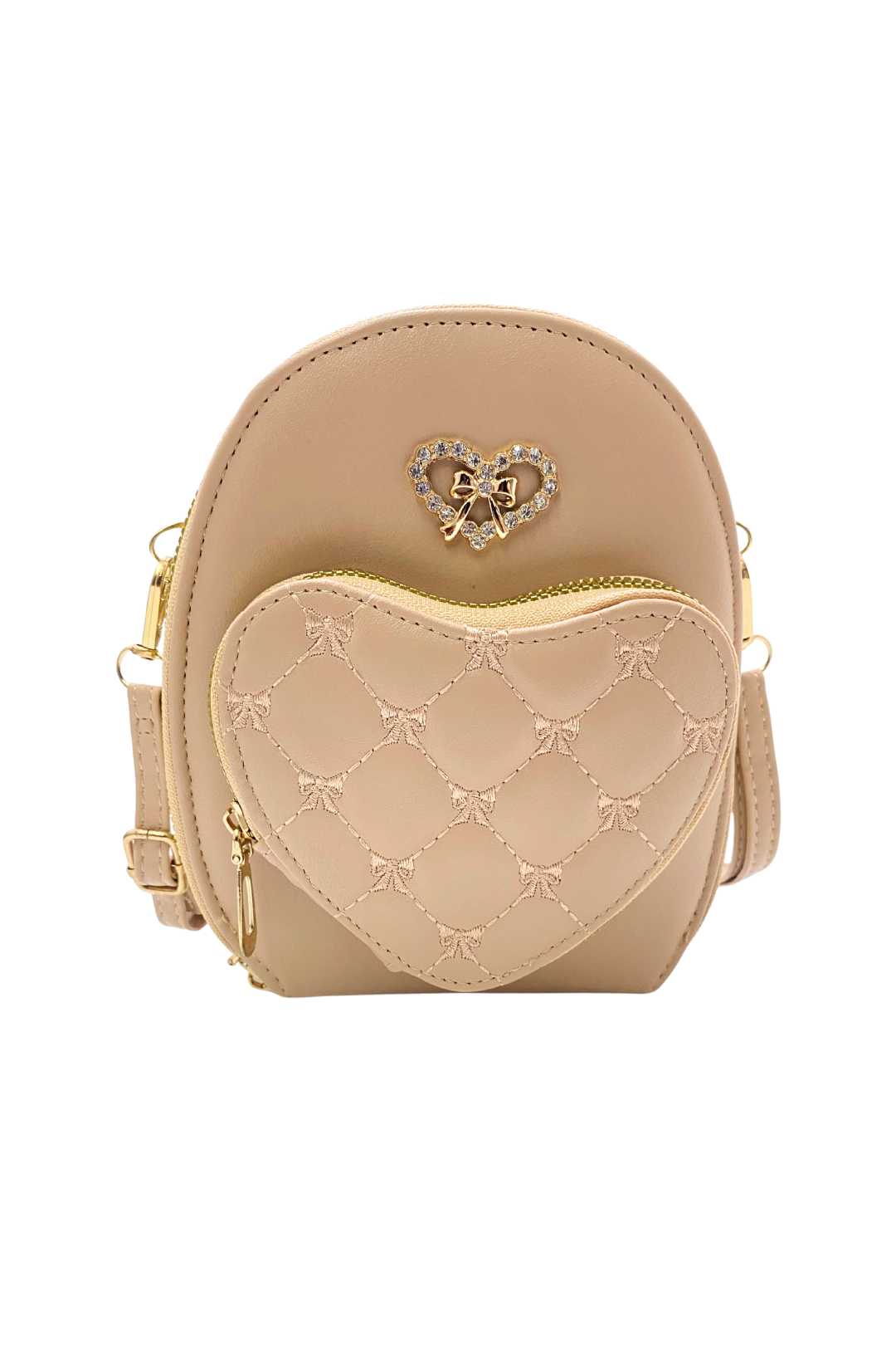 S3672 Heart Crossbody Bag