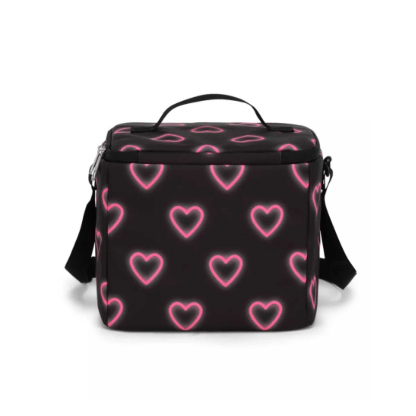 Jansport Super Snack Happy Hearts Black
