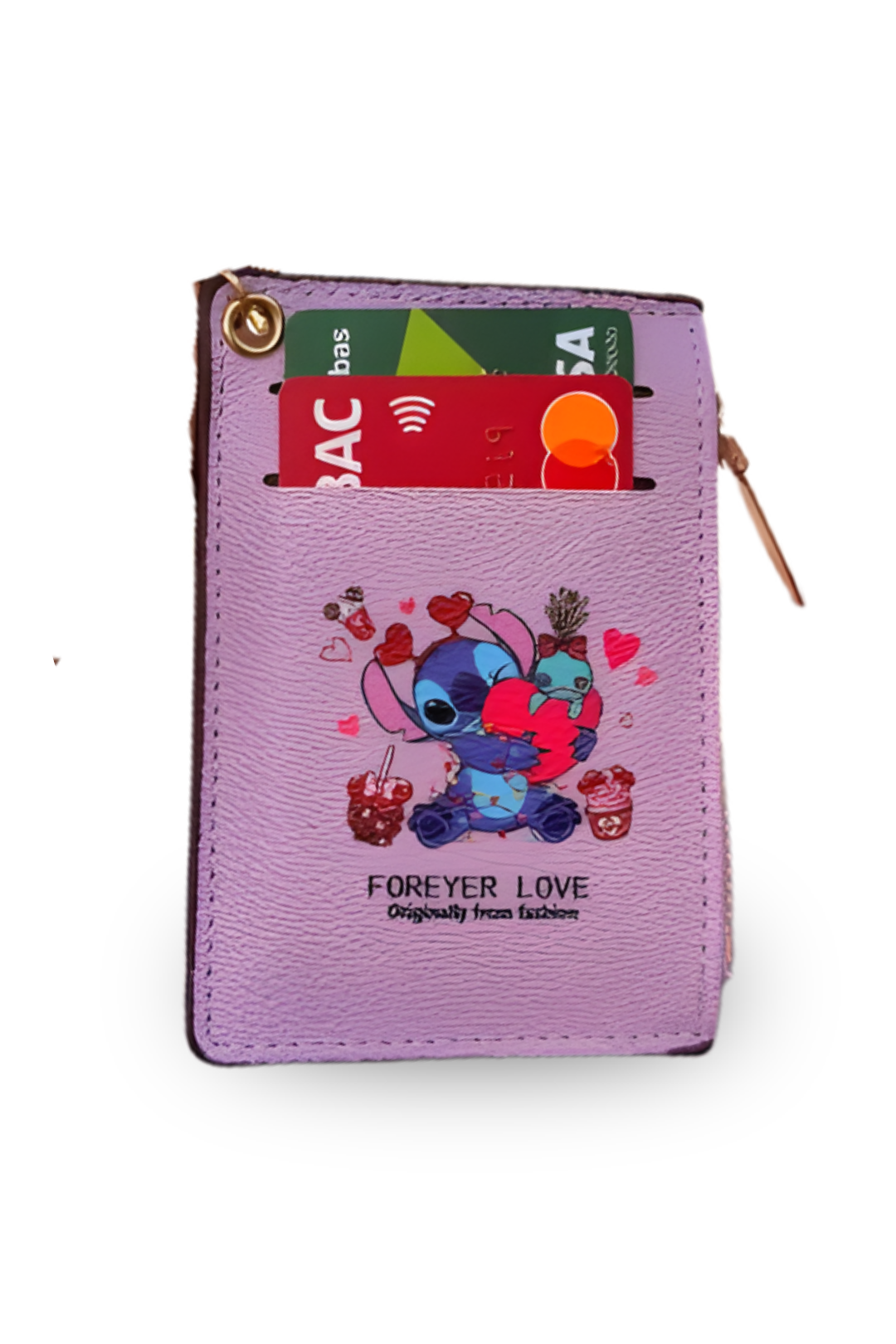 Keychain Card Holder Wallet