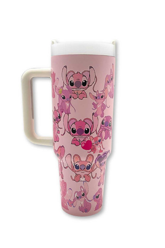 40OZ-7 Lilo & Stitch Angel Tumbler