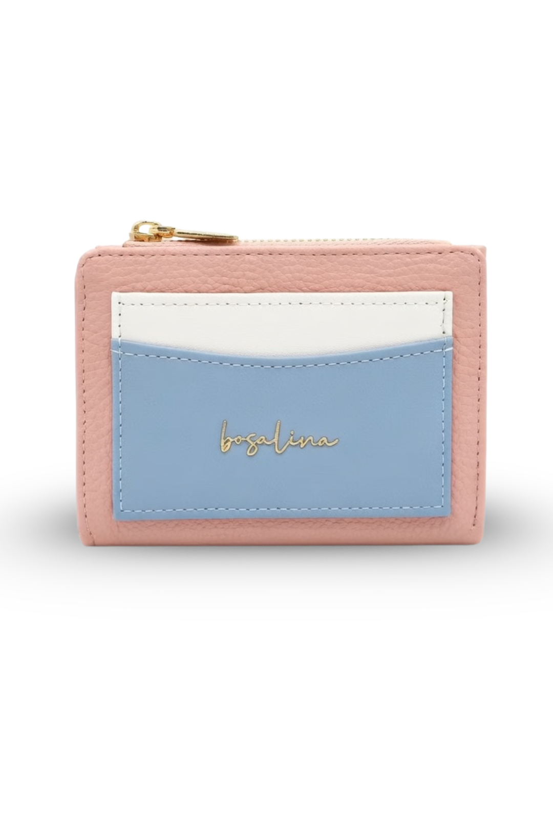 Colorblock Card Holder Wallet