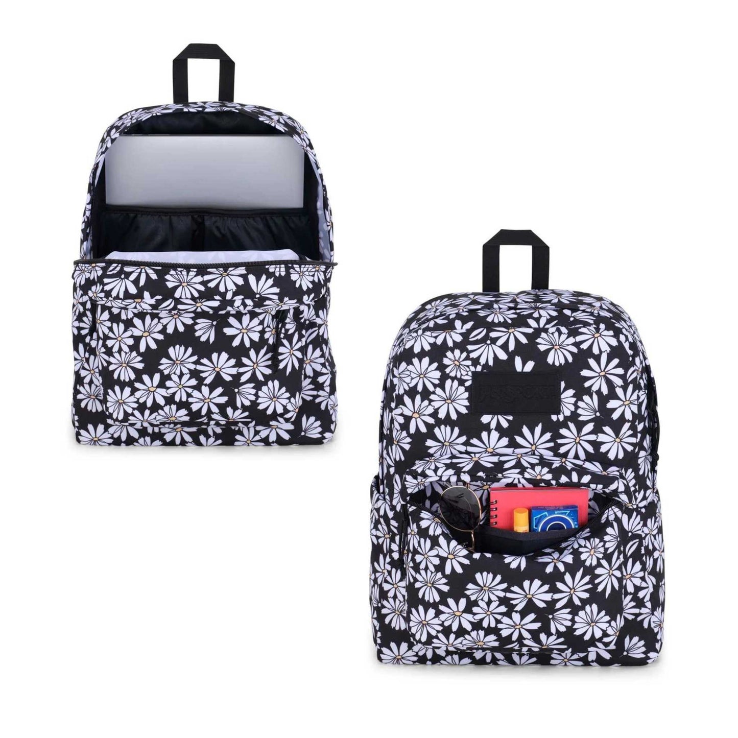Jansport Superbreak - Punk Pansies Black
