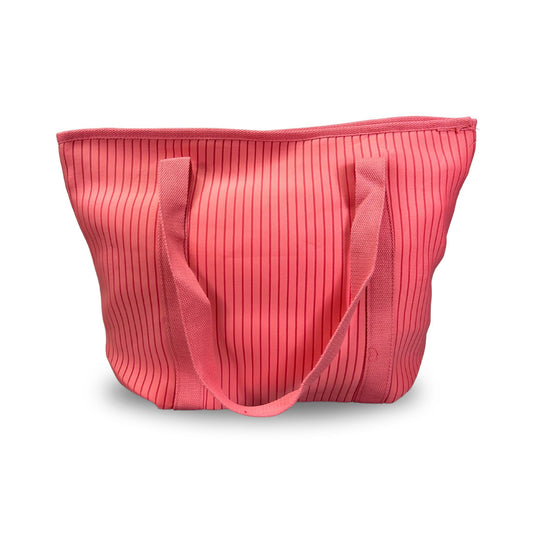 JK5517 Ribbed Tote Bag / Beach Bag