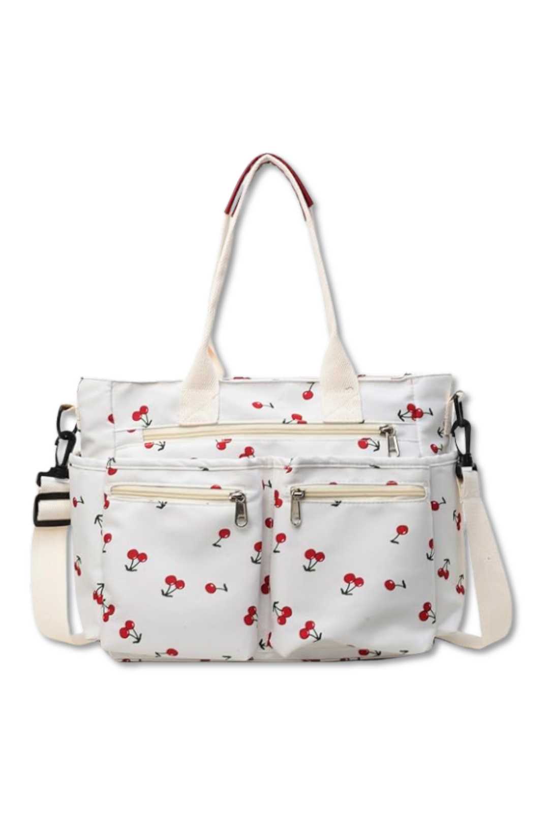 AB413 Cherry Print Tote Bag