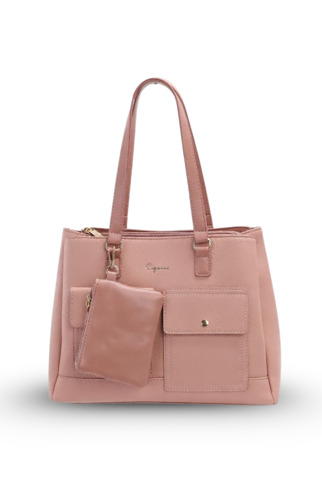 Cipriana Tote Handbag with Matching Pouch