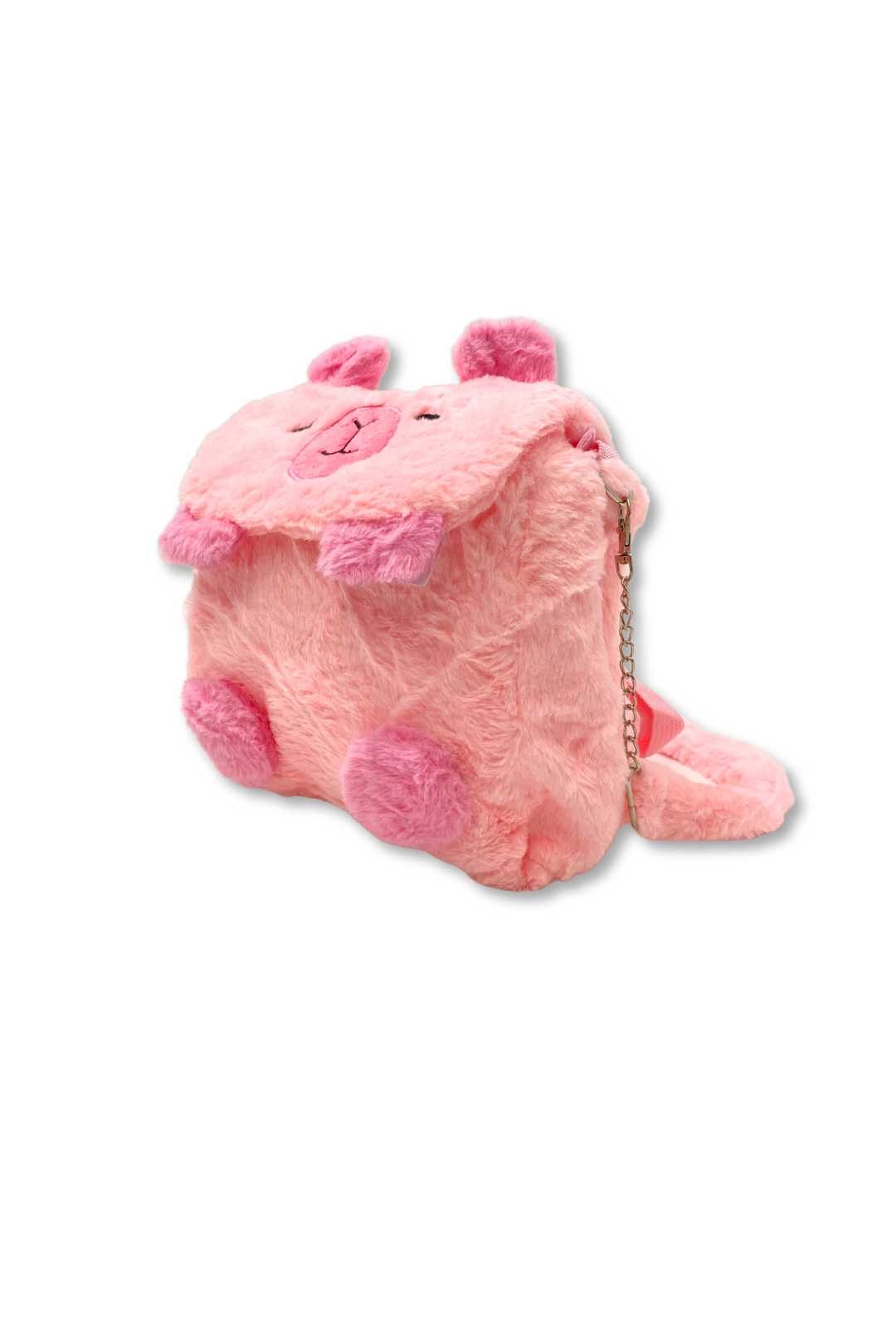G692 Plush Capybara Convertible Backpack