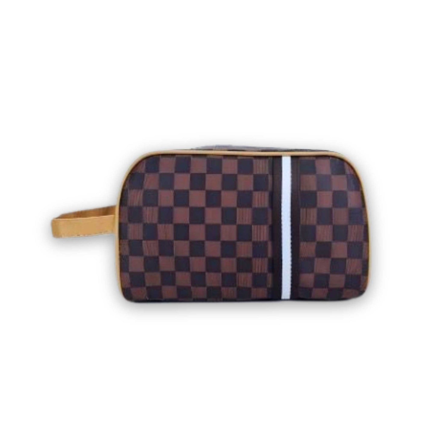 S3823 Multi-purpose Checkered Patterned Pouch