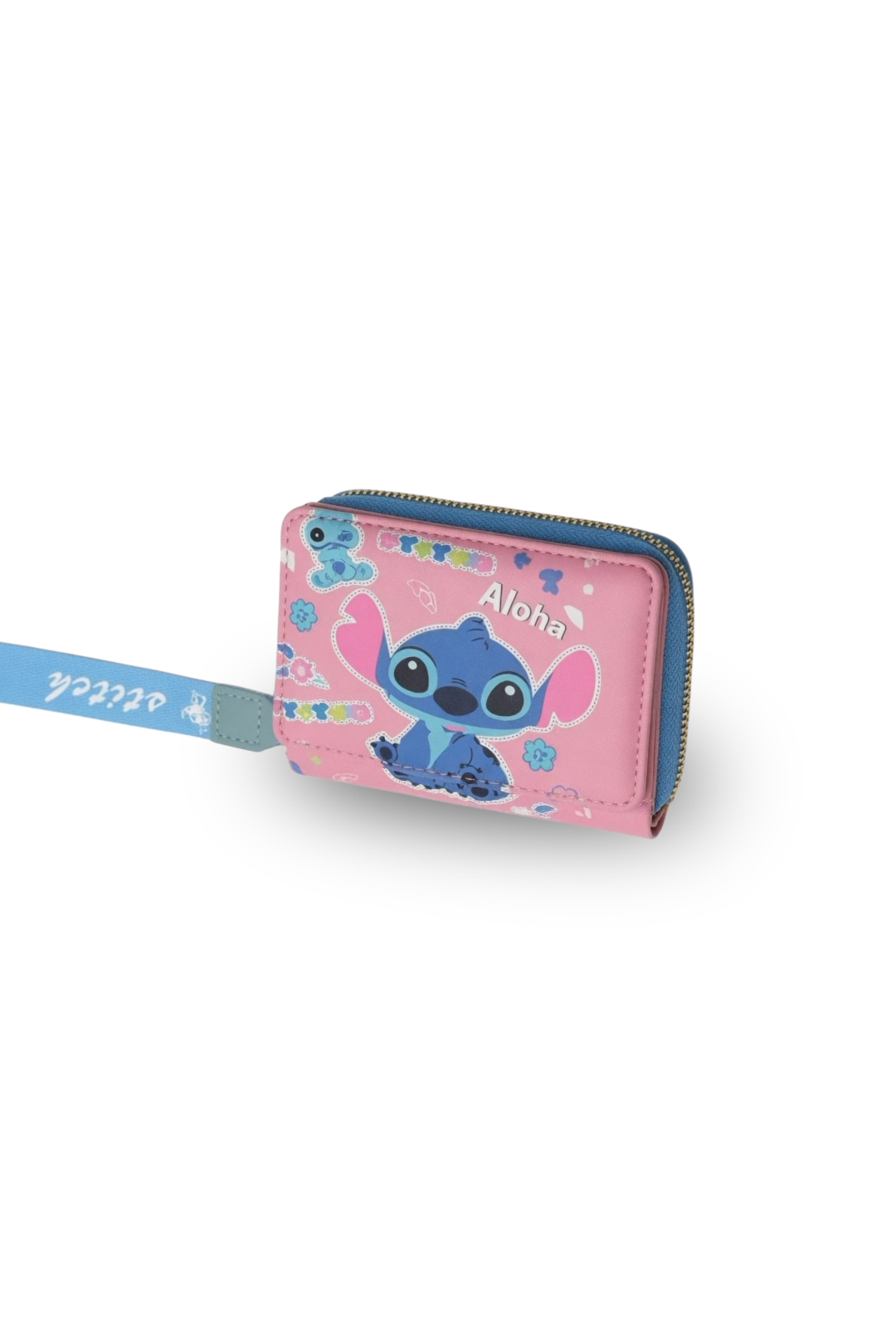 Cute Cartoon Character Mini Wallet with Wrist Strap