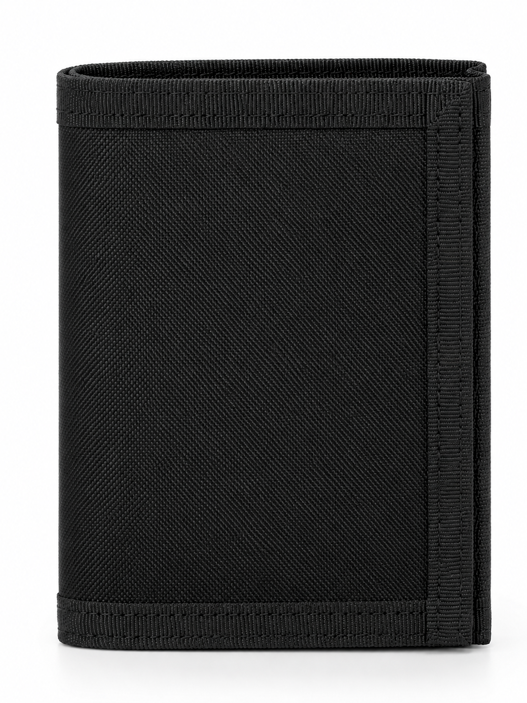 Lightweight Nylon Trifold Wallet with Hook-and-Loop Closure