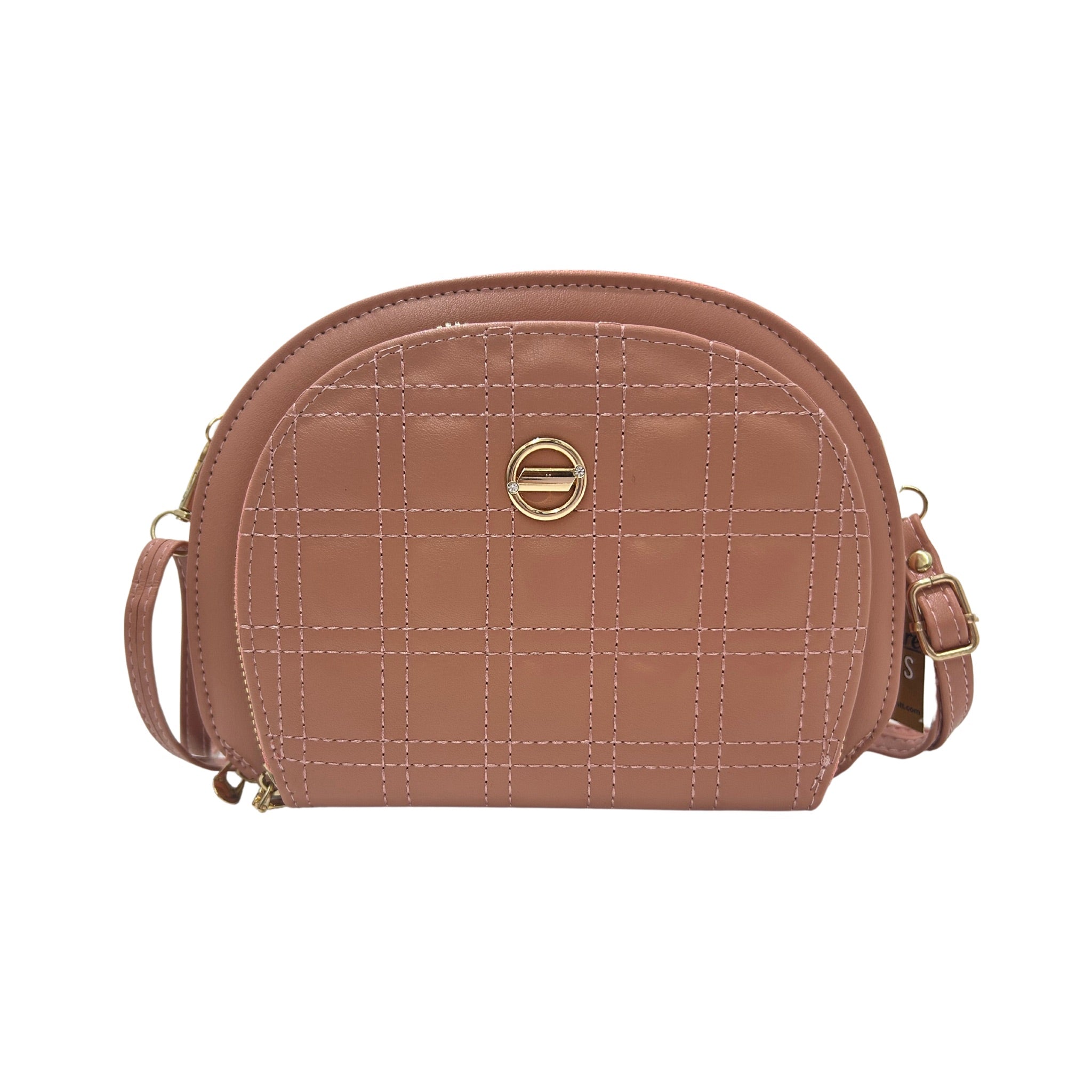 S3616 Rounded Crossbody Bag