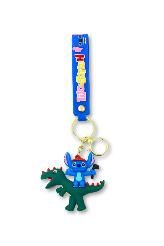 Stitch 3D Silicone Keychain