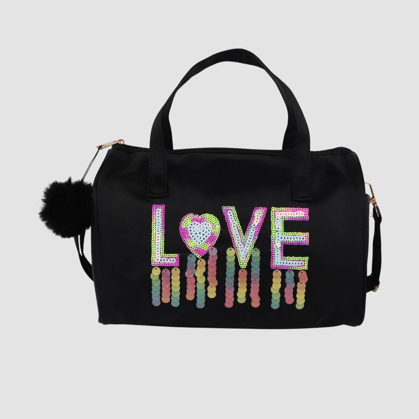 A1245 LOVE Sequins Mini Bag