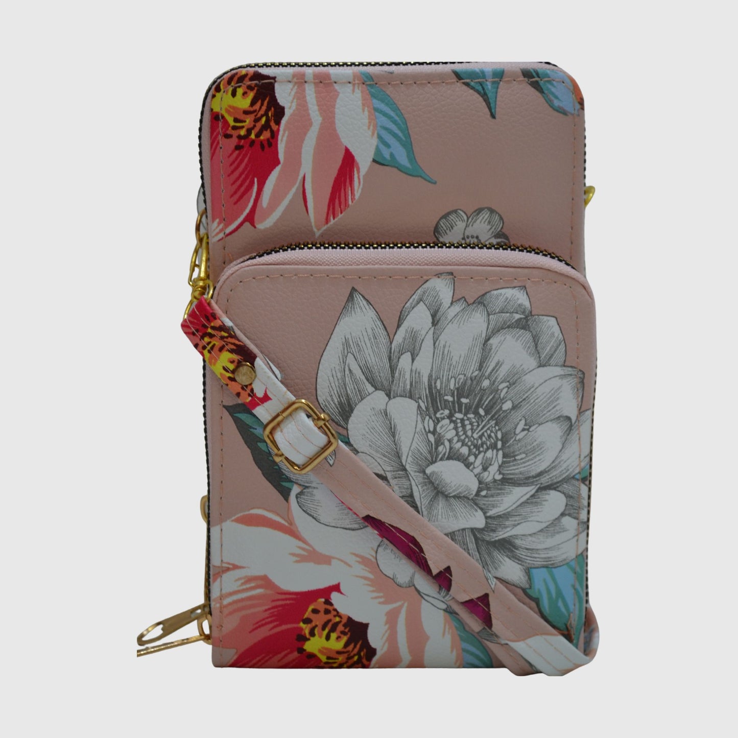 S3249 Floral Crossbody / Phone Bag