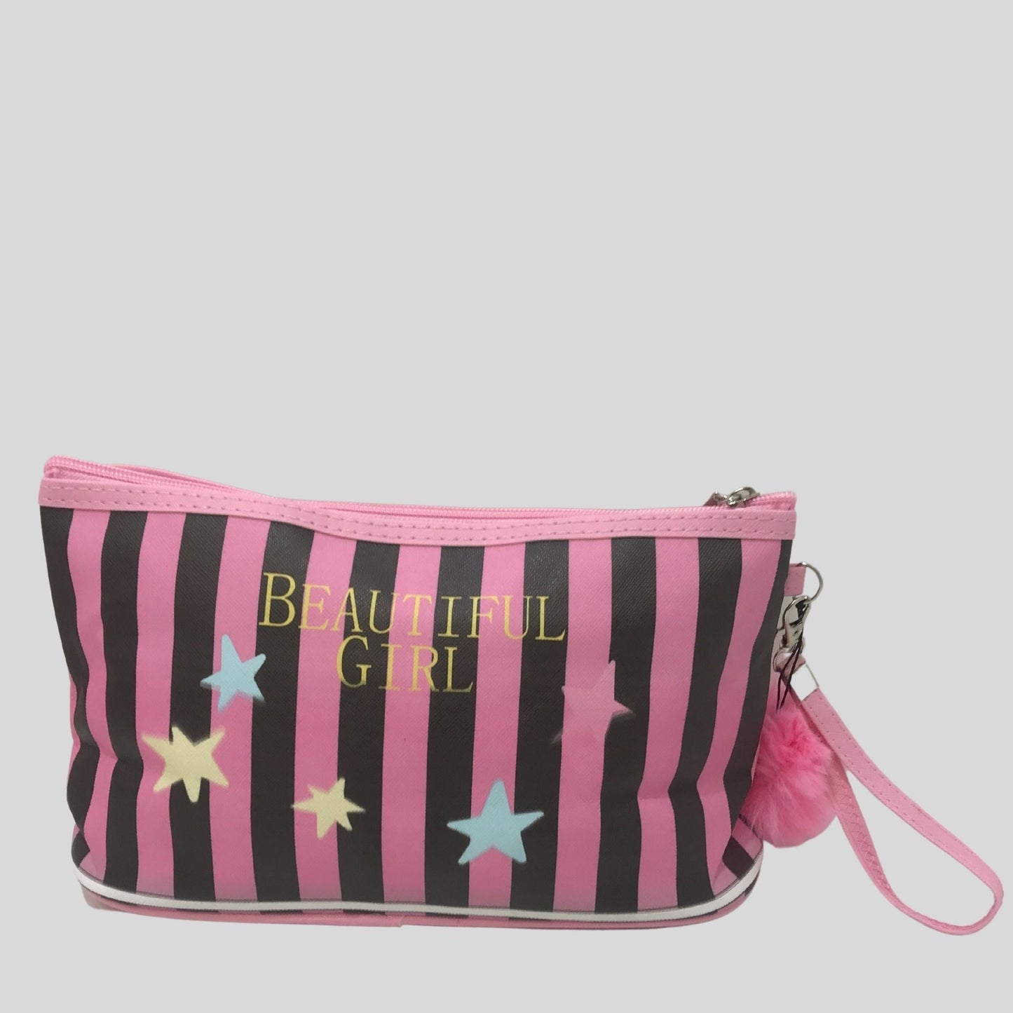 Colourful Stars Beautiful Girl Cosmetic Bag