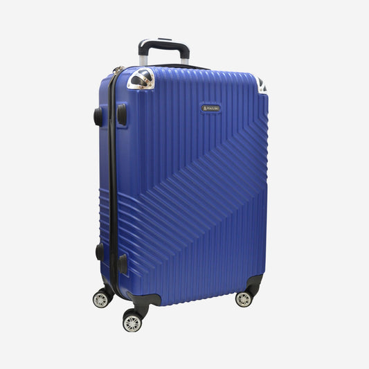 Ribbed Hard Case Luggage