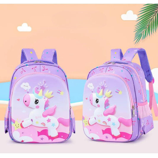 1021 3D Unicorn 12" Backpack