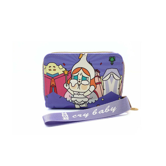 S3895 Crybaby Mini Wallet with Wristlet strap