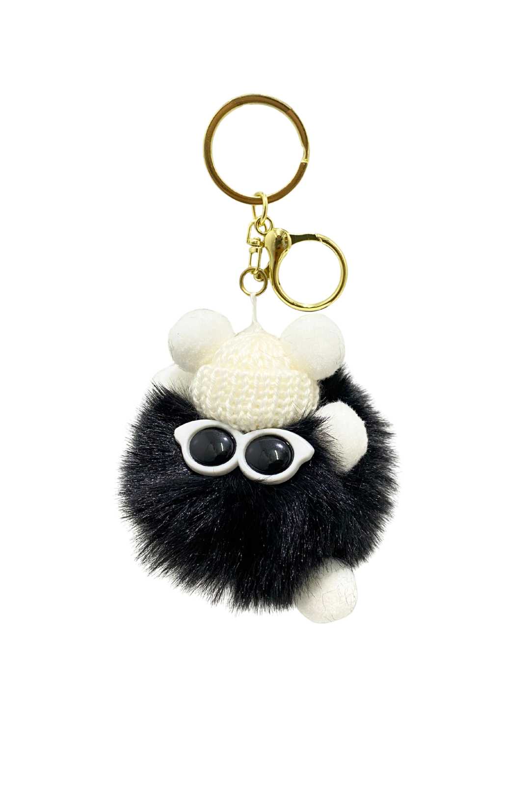 K29 Fluffy Pompom Keychain