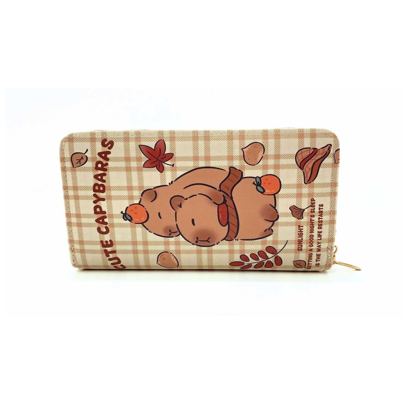 S3893 Capybara Wallet with Wristlet strap