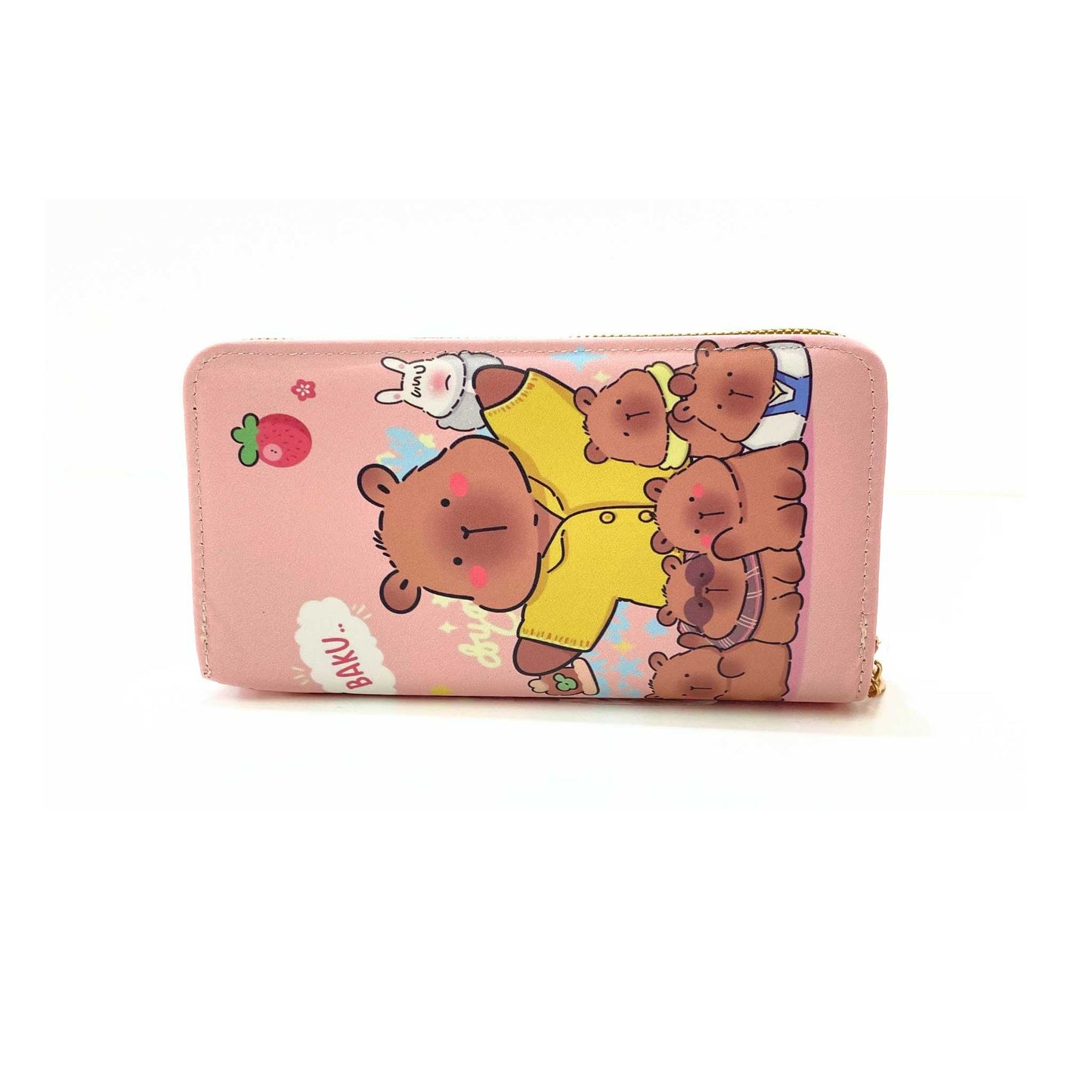 S3893 Capybara Wallet with Wristlet strap