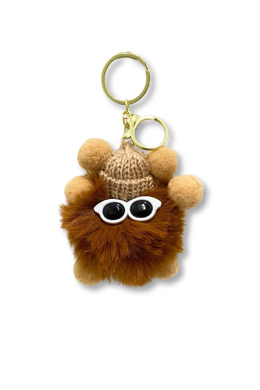 K29 Fluffy Pompom Keychain