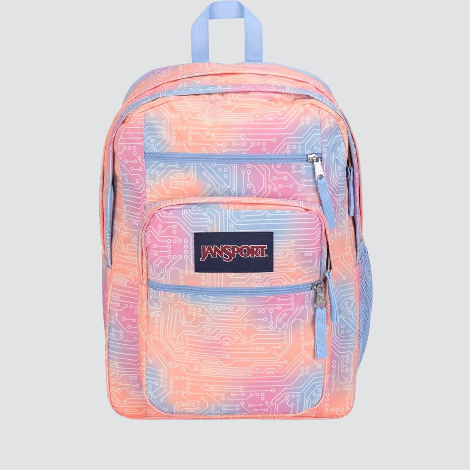 Jansport Brand Mother board ombre style Big student 4 compartment backpack 