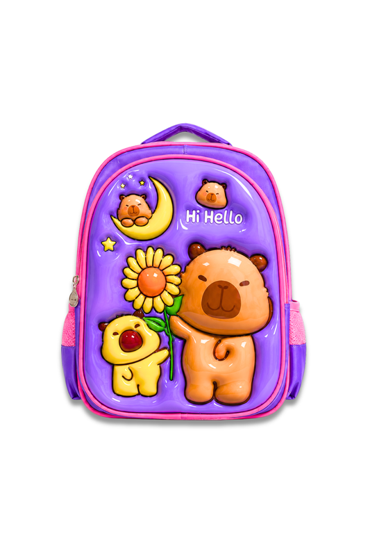 Capybara School Backpack