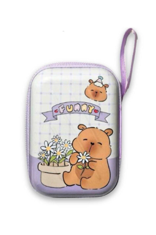 S3848 Capybara Metal Wallet