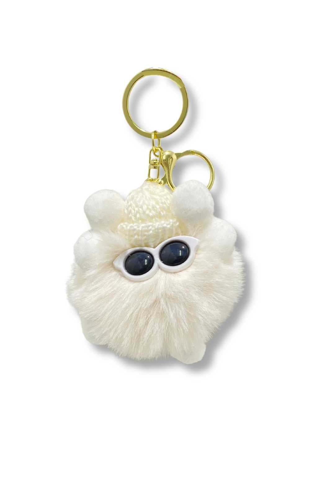 K29 Fluffy Pompom Keychain