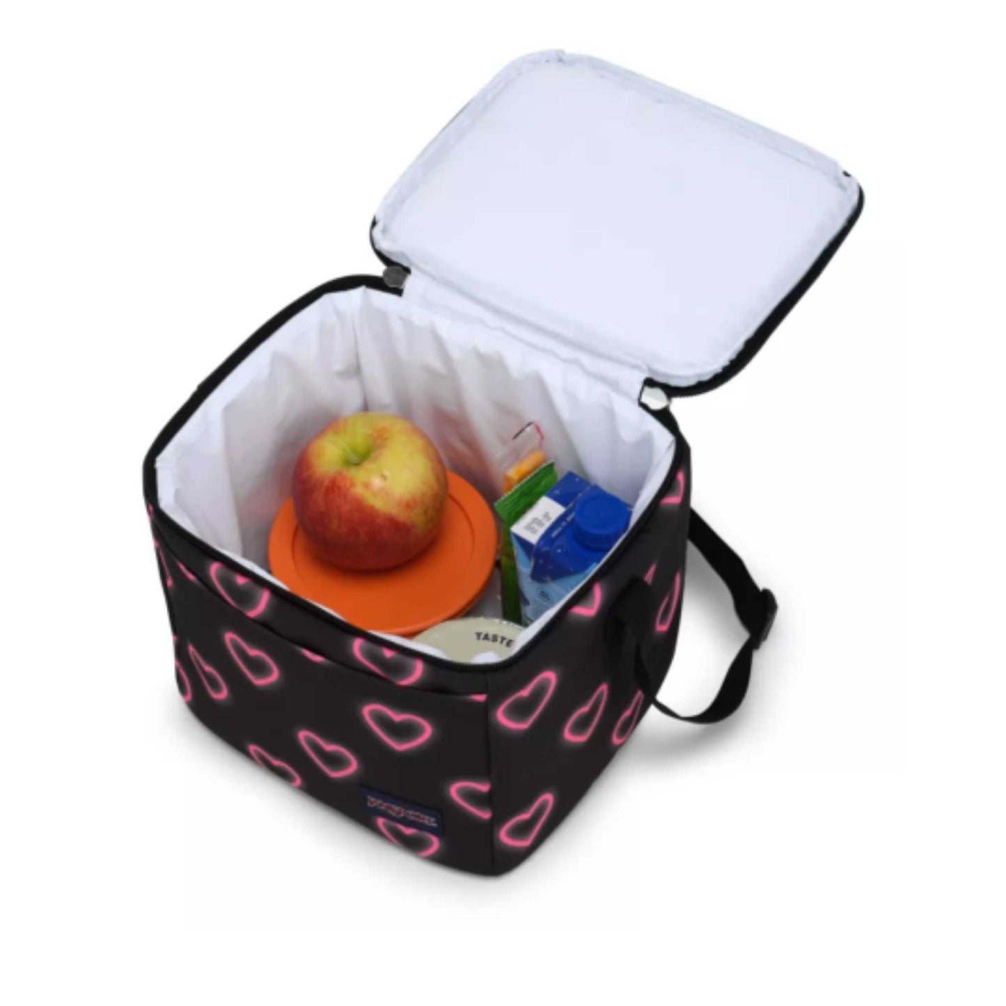 Jansport Super Snack Happy Hearts Black