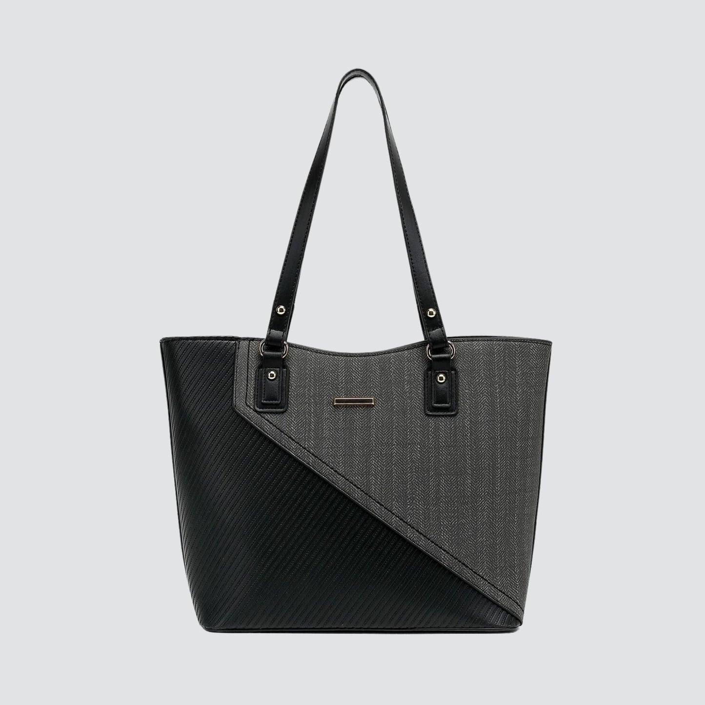 Black Deline Fashion Handbag