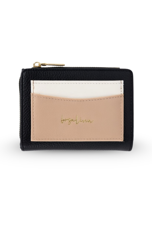 Colorblock Card Holder Wallet