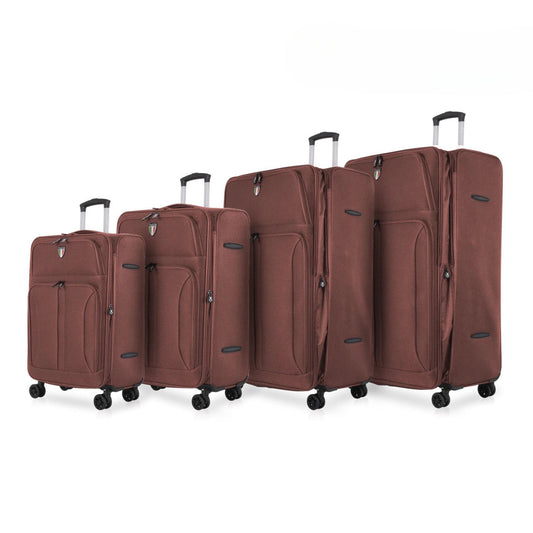 Tucci Brown Softside Luggages