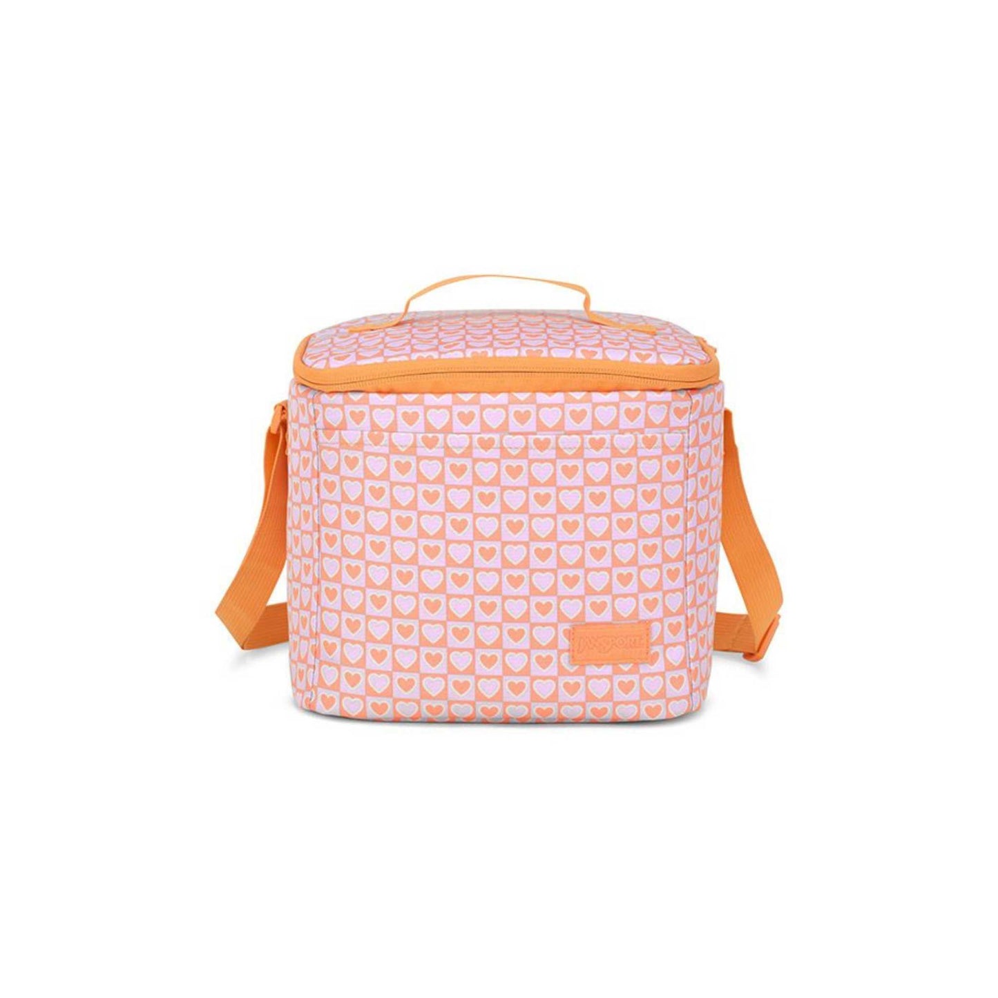 Jansport Super Snack Hyped Hearts Pink