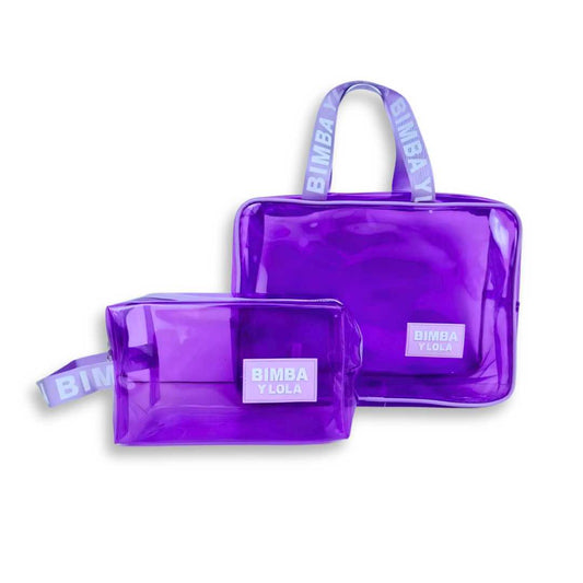 AB159 Clear Multipurpose 2 Peice Pouch Set