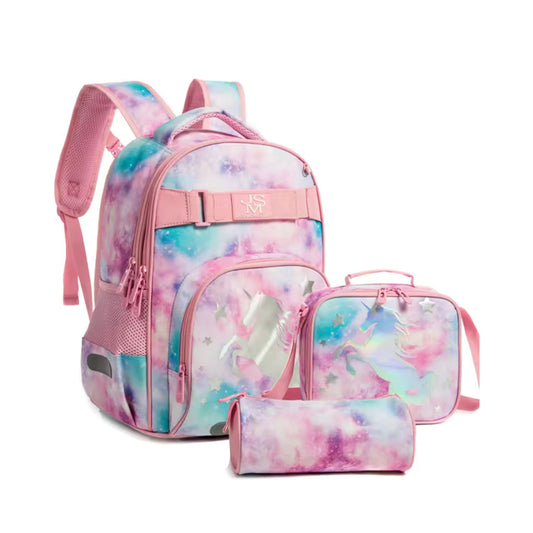 Unicorn 3-Piece Backpack Set