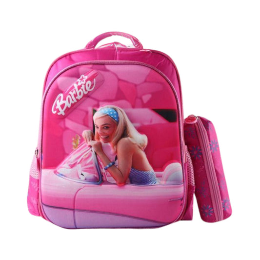 BC238 Barbie Backpack & Pencil Case