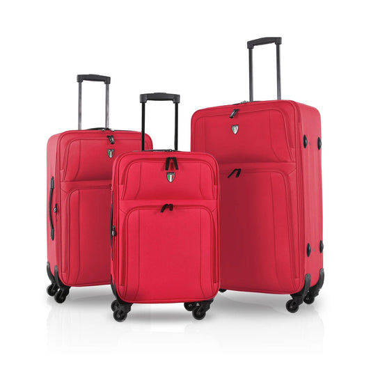 TO361 Tucci Red Softside Luggages