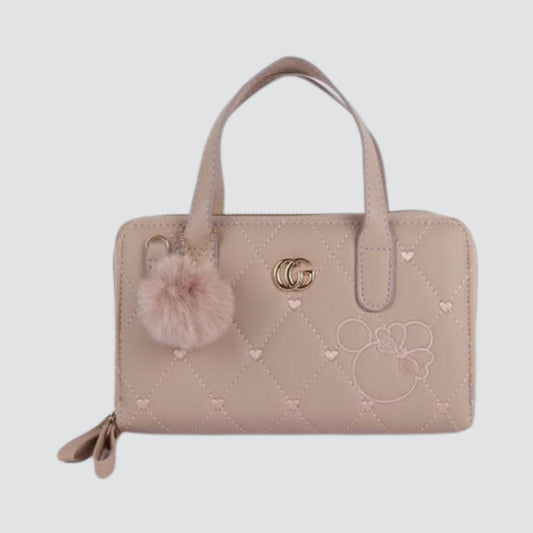 Khaki Minnie Mouse Handbag/ Crossbody