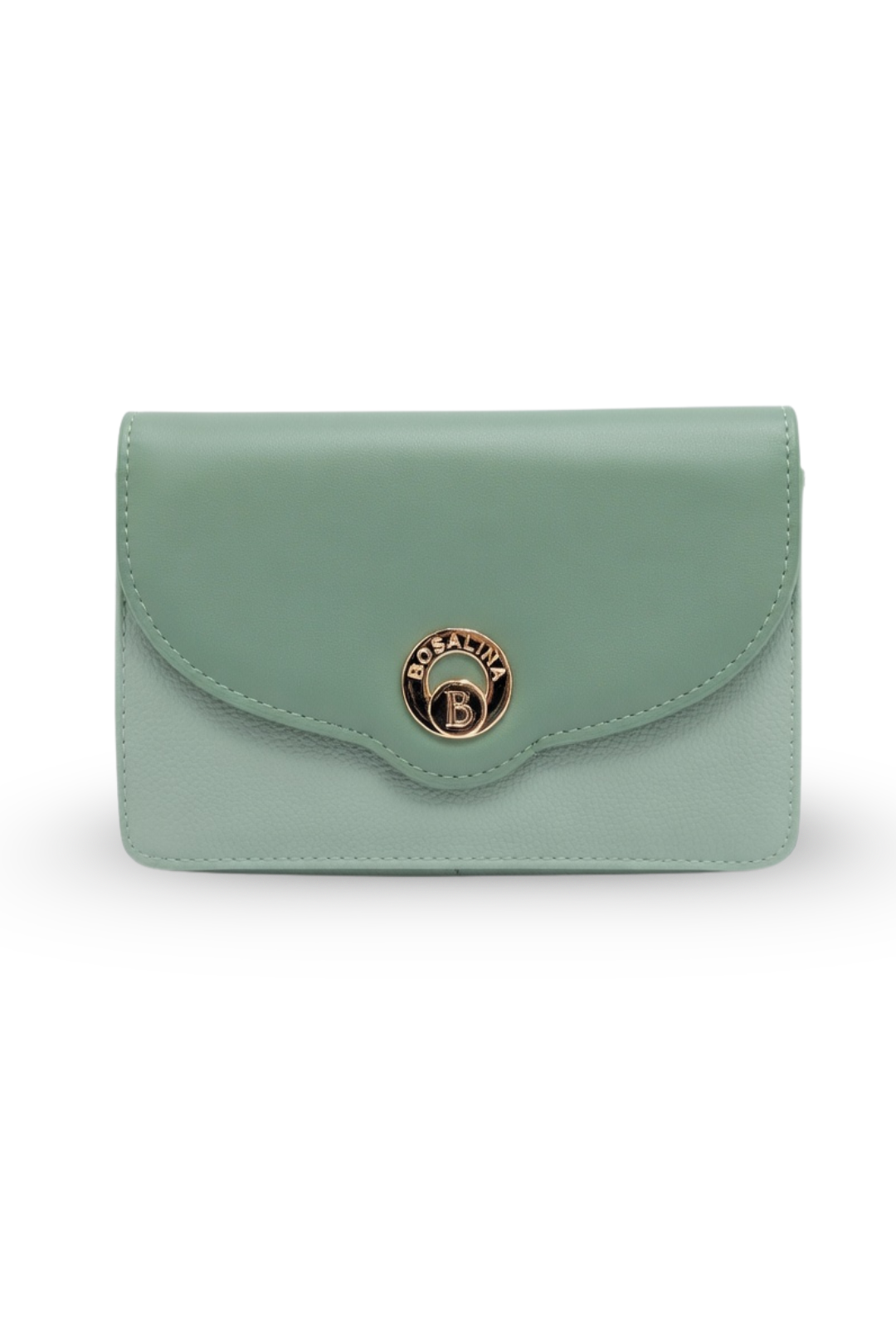 Compact Flap Crossbody Wallet