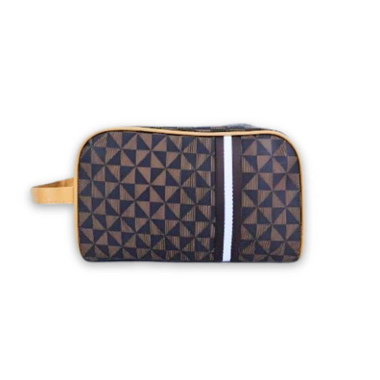 S3823 Multi-purpose Geometric Patterned Pouch