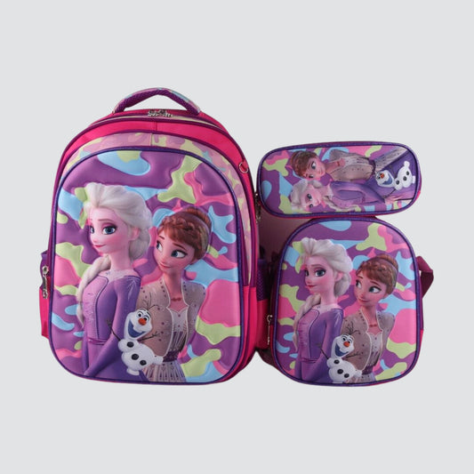 3610 Frozen 3-Piece Backpack / Trolley Set