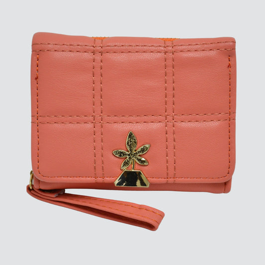 S3389 Mini Folding PU Leather Wallet