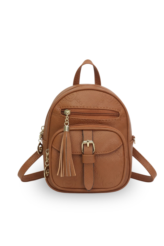 Mini Buckle Pocket Backpack