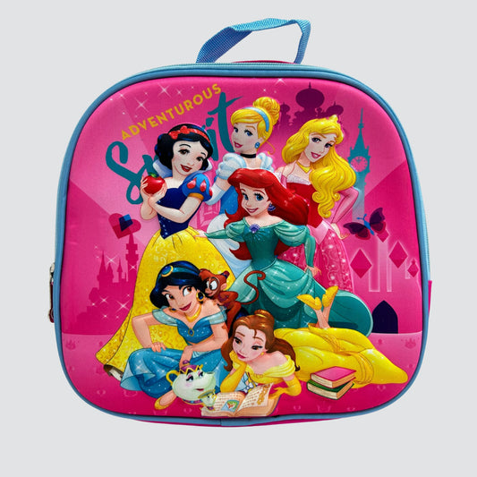 multiple disney princess 3d lunch bag