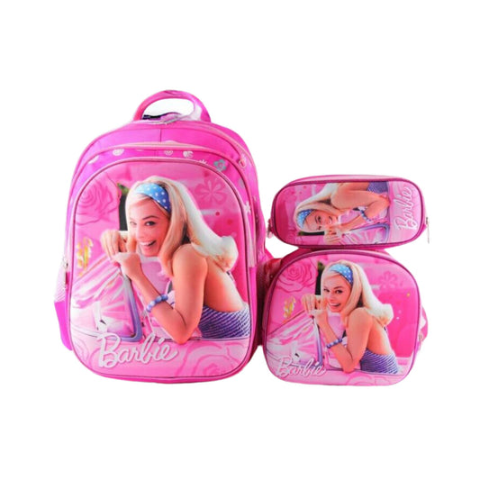 G322 Barbie Backpack / Trolley Set