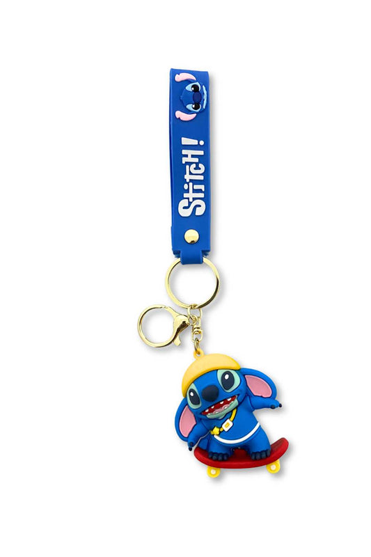 C80 Silicone 3D Stitch Keychain