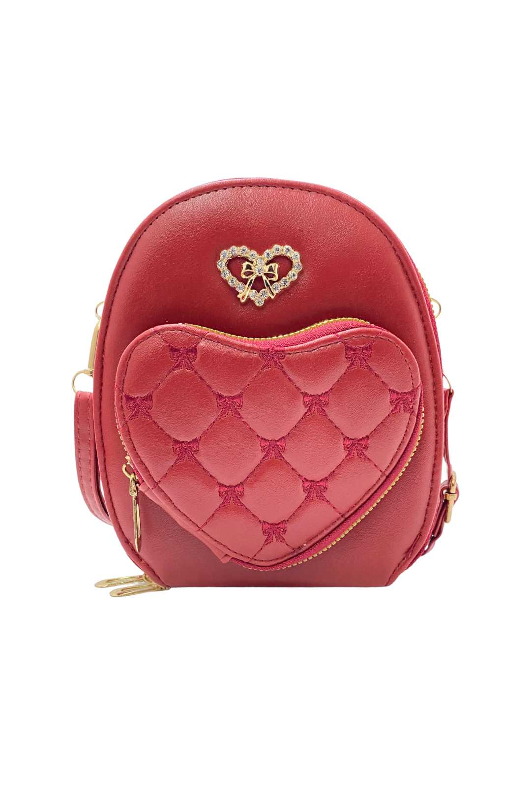 S3672 Heart Crossbody Bag