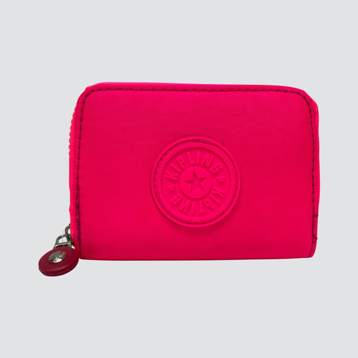 Neon Pink Kipling Mini Wallet