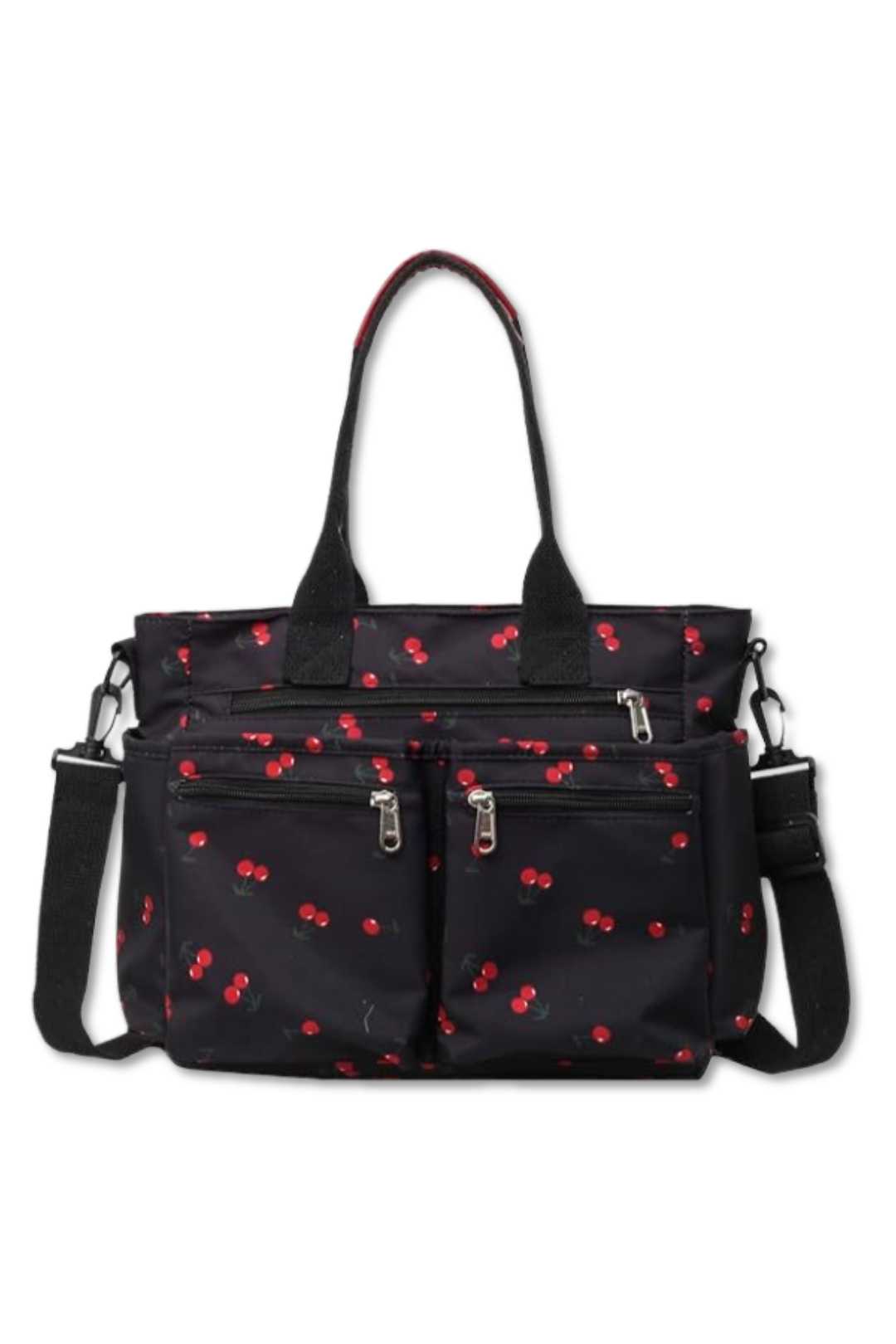 AB413 Cherry Print Tote Bag